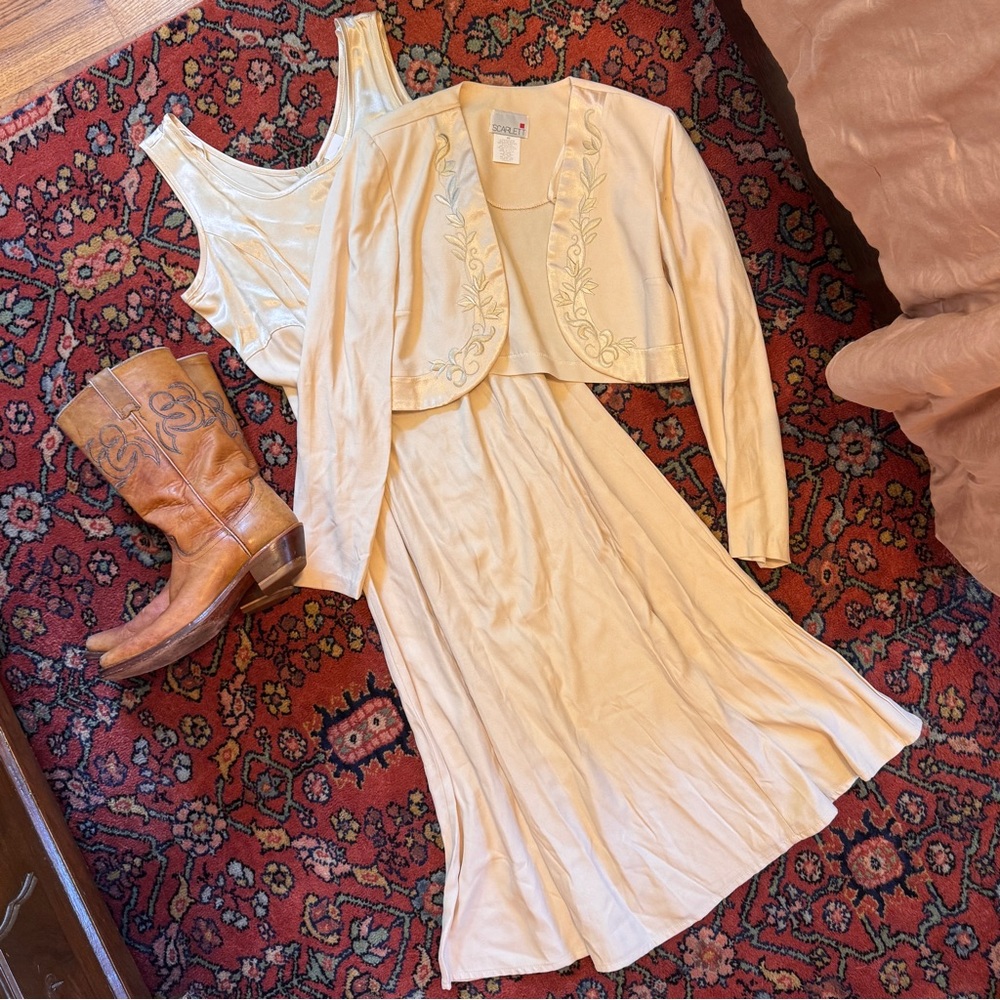 Vintage Dress and Coat Set